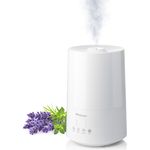 medisana AH 661 Luftbefeuchter Ultraschall, Luftreiniger für Schlafzimmer und Wohnzimmer, Vernebler mit Aromafach und Heizfunktion gegen trockene Luft, 3,5 Liter