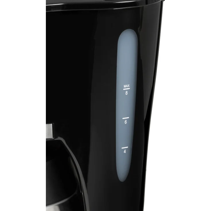 Exquisit KA 6501 sw, Kaffeeautomat, 800 Watt, Filterkaffeemaschine, Thermoskanne, Tropfstopp, Kaffeemaschine Edelstahl, schwarz – Bild 6
