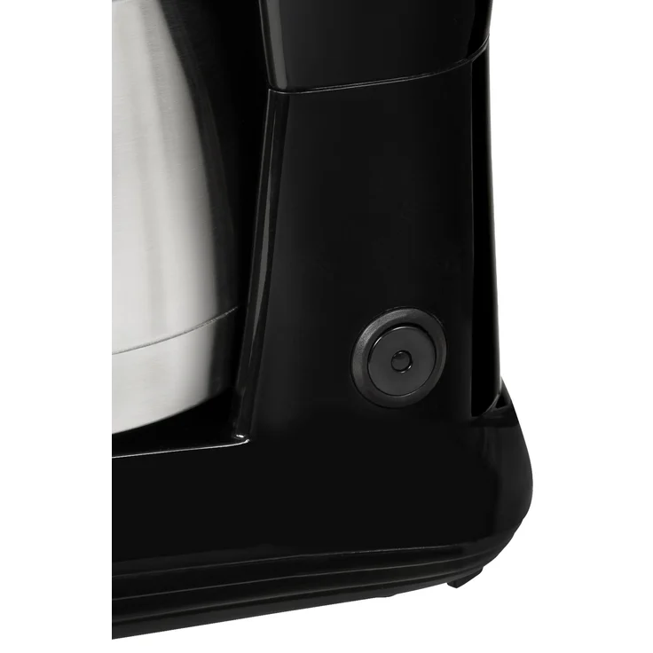 Exquisit KA 6501 sw, Kaffeeautomat, 800 Watt, Filterkaffeemaschine, Thermoskanne, Tropfstopp, Kaffeemaschine Edelstahl, schwarz – Bild 7