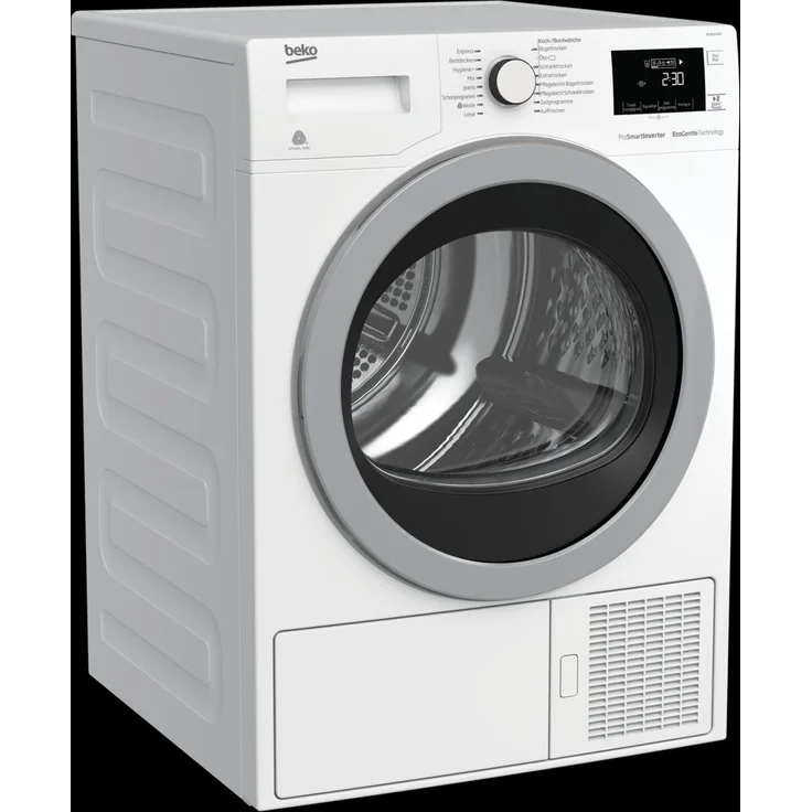 Beko DE 8634 RX 0, Wärmepumpentrockner, A+++, Fassungsvermögen 8 kg, Standgerät, Breite 59,7 cm, Startzeitvorwahl, Restlaufzeitanzeige – Bild 4