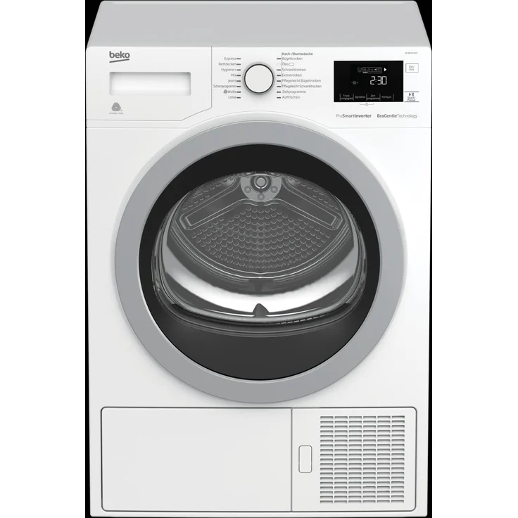 Beko DE 8634 RX 0, Wärmepumpentrockner, A+++, Fassungsvermögen 8 kg, Standgerät, Breite 59,7 cm, Startzeitvorwahl, Restlaufzeitanzeige – Bild 3