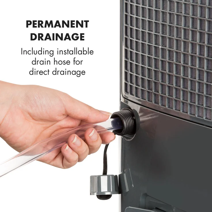 Klarstein DryFy 20 DrySelect, anthrazit Luftentfeuchter – Bild 7