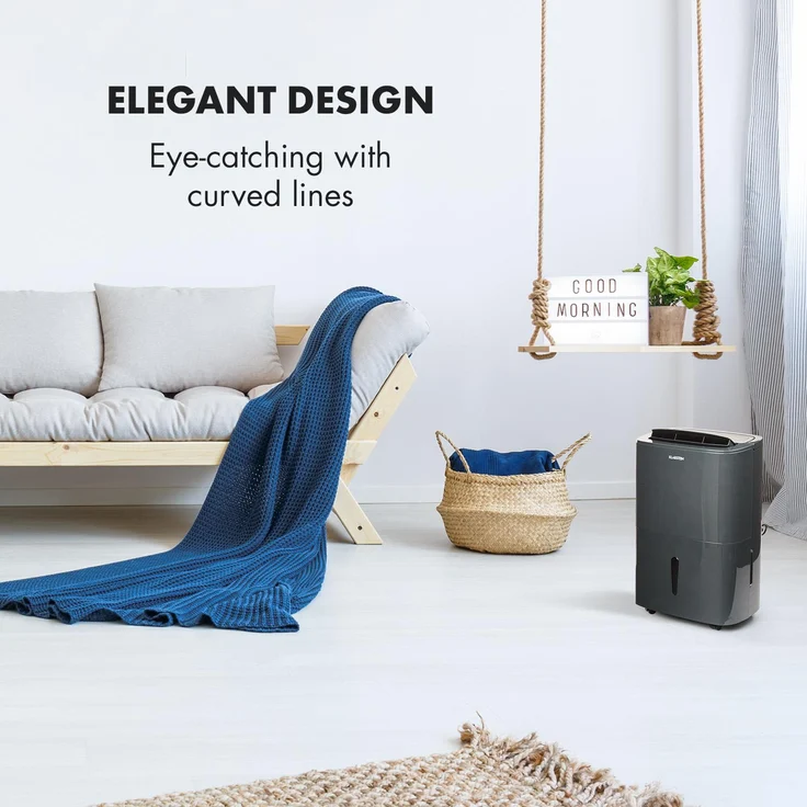 Klarstein DryFy 20 DrySelect, anthrazit Luftentfeuchter – Bild 2