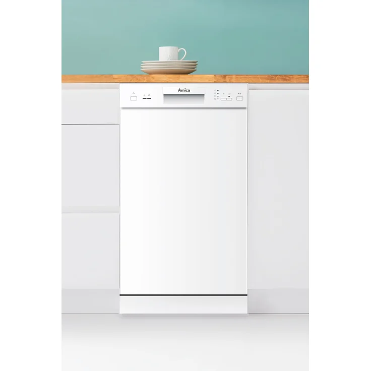 Amica GSP 14746-1 W, Geschirrspüler, E, Geräuschemissionsklasse C, Geräuschemissionen 49 Dezibel – Bild 6