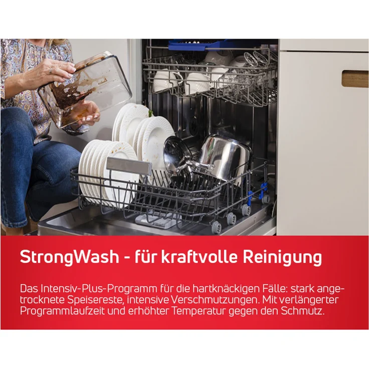 Amica GSP 14746-1 W, Geschirrspüler, E, Geräuschemissionsklasse C, Geräuschemissionen 49 Dezibel – Bild 10