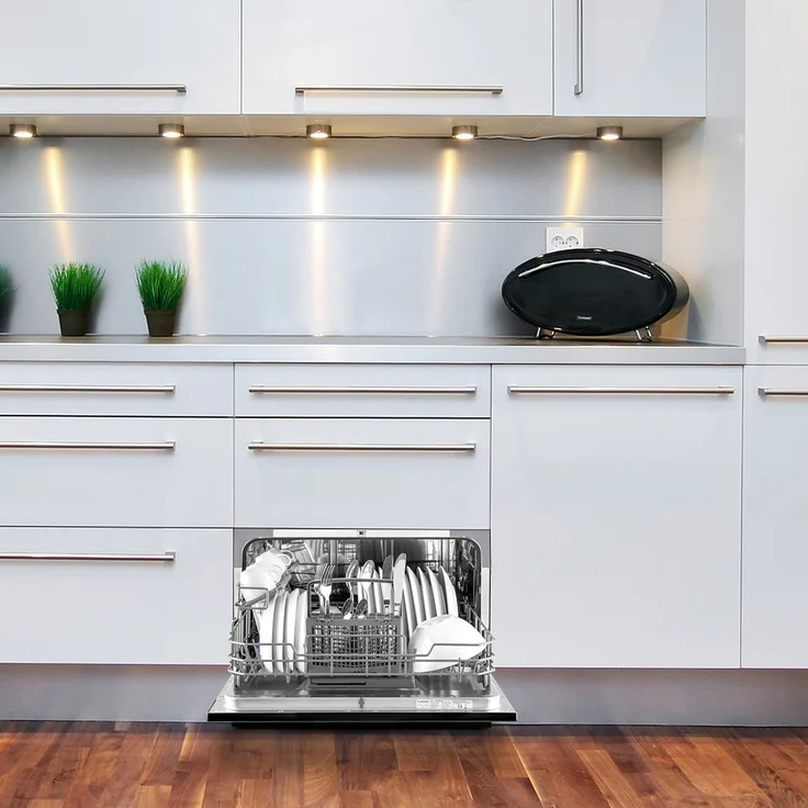 Klarstein Amazonia 6 10028326, Tischspülmaschine, F, Geräuschemissionsklasse C, Geräuschemissionen 49 Dezibel – Bild 2