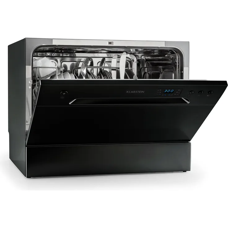 Klarstein Amazonia 6 10028326, Tischspülmaschine, F, Geräuschemissionsklasse C, Geräuschemissionen 49 Dezibel