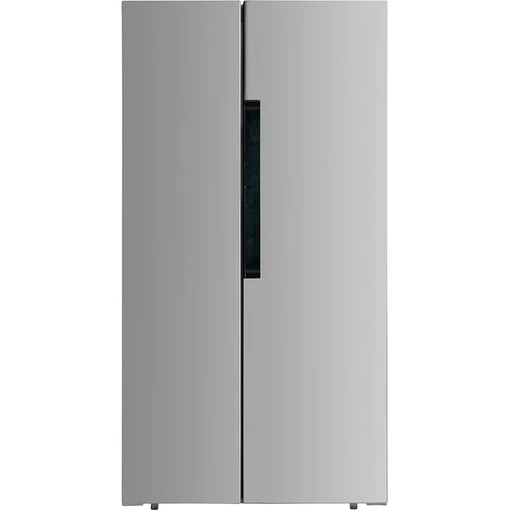 PKM Side-by-Side-Kühlschrank, freistehend, silber, NoFrost, Breite 83.6 cm – Bild 3