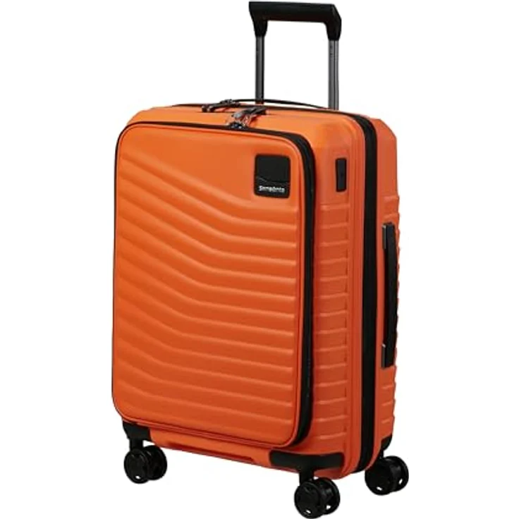 Samsonite Intuo Kabinentrolley 55 cm mit Laptopfach und Dehnfalte, orange – Bild 1