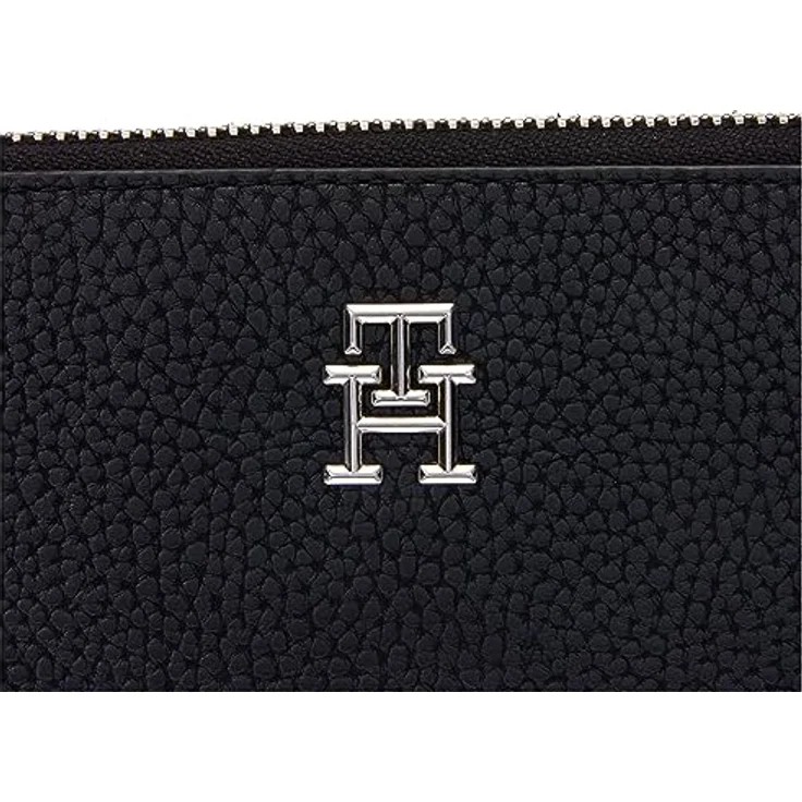 Tommy Hilfiger Shopper TH EMBLEM TOTE, DW6 Space Blue, mit TH-Emblem vorne – Bild 3