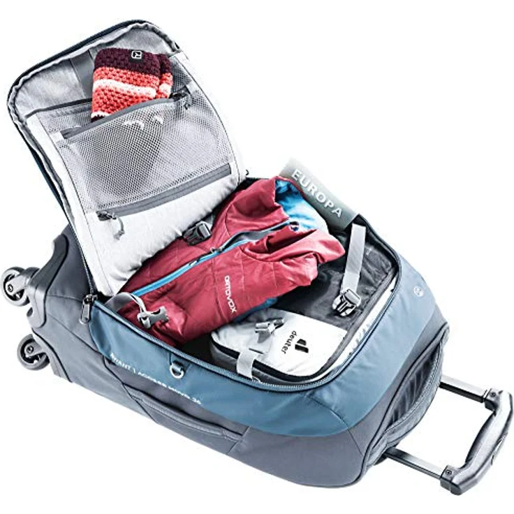 Deuter AViANT Access Movo 36 Rollkoffer, Blau, 36 l, perfekter Begleiter für Bergsport-Aktivitäten – Bild 3
