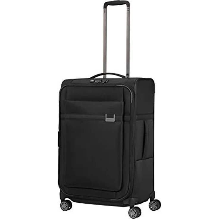 Samsonite Airea - Spinner S (Länge: 35 cm) Erweiterbar Handgepäck, 55 cm, 38/43.5 L, Schwarz (Black) – Bild 4