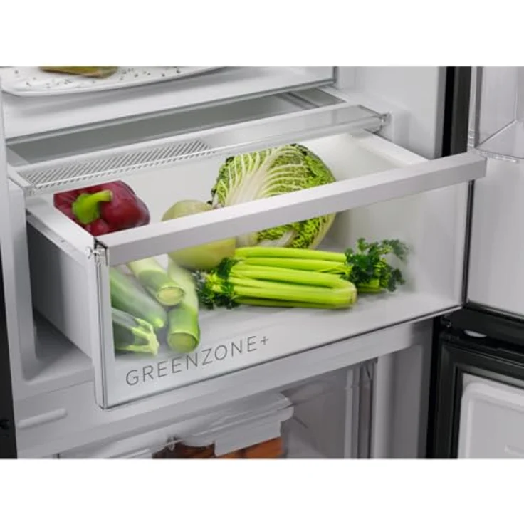 AEG ORC7P361DB Freistehende Kühl-Gefrierkombination, 362 L, TwinTech® NoFrost, Gefrierteil unten, Farbe: Black Matt – Bild 6