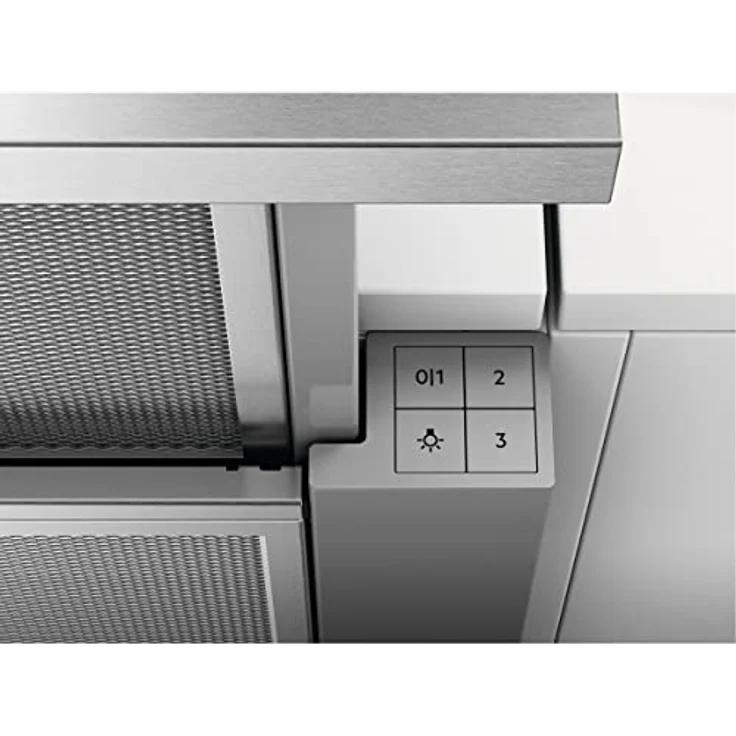 AEG Electrolux Flachschirm-Dunstabzugshaube LFP419X, 90cm, Abluft oder Umluft, mit LED-Beleuchtung und Standard-Fettfilter – Bild 2
