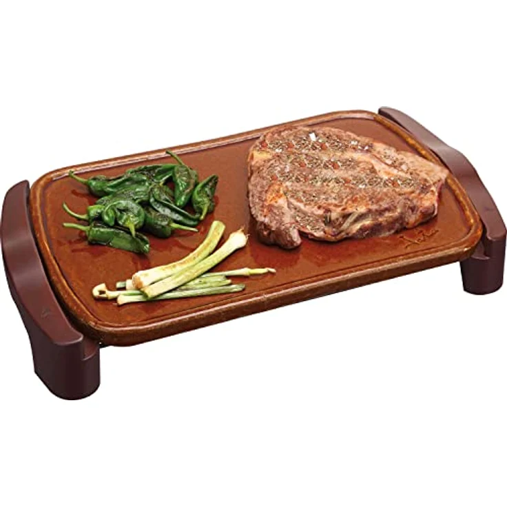Jata GR559 Grillplatte aus Terrakotta, 46 x 28 cm – Bild 2