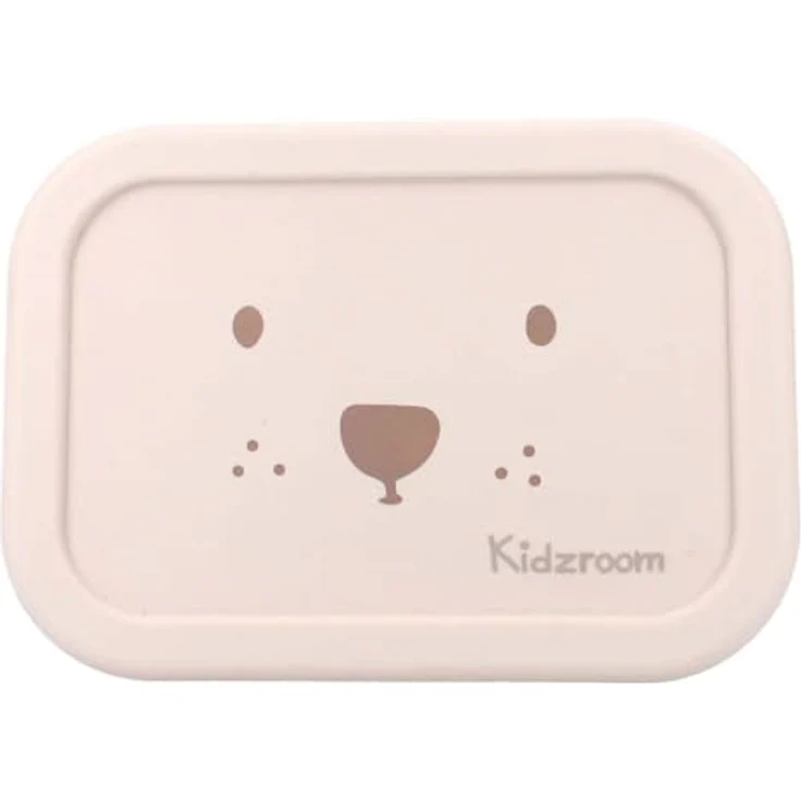 Kidzroom Lunchbox Schöner Lunch Teddybär, praktische Brotdose für Kinder, beige – Bild 2