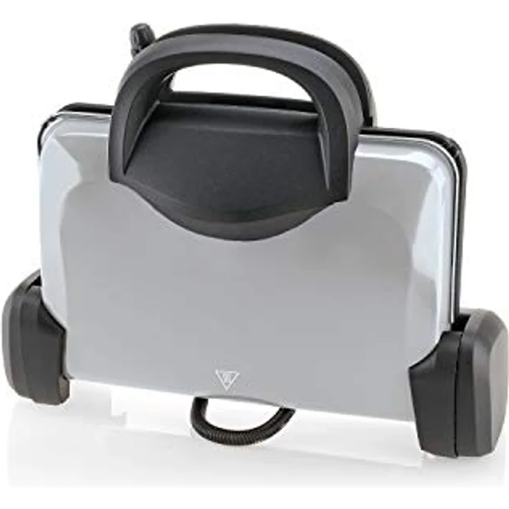Arzum AR2037 Sandwichmaker, 1800 Watt, Antihaftbeschichtung, bis zu 180° Öffnung, grau – Bild 5