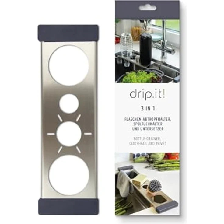 Brainstream Abtropfhalter-Flaschenhalter Drip.it g – Bild 2