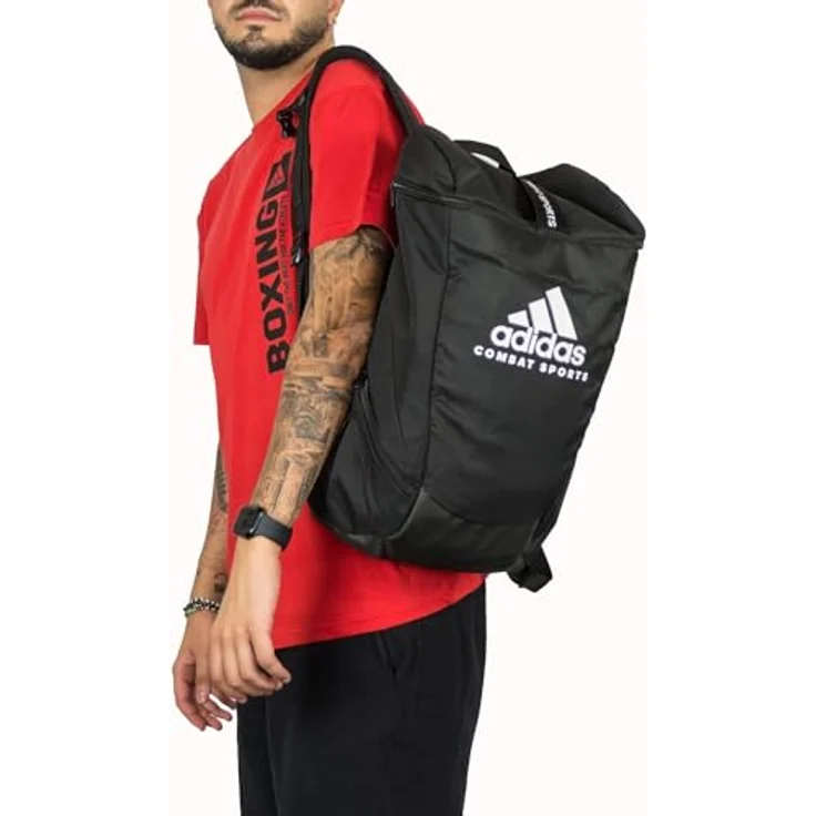 adidas Performance Sportrucksack BOXING, recycelter Polyester-Rucksack, Größe M (31 Liter) – Bild 3