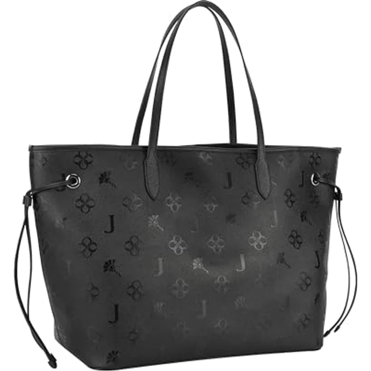 JOOP! Shopper Decoro Stampa Shopper Xlho, Einkaufstasche mit All-Over Logo-Print und Lackoptik – Bild 3