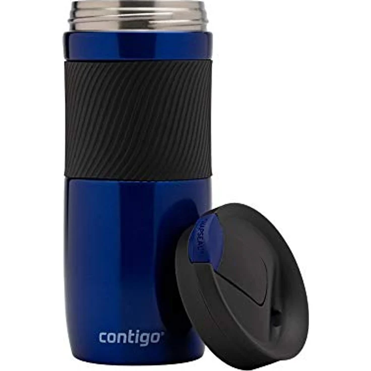 Contigo Thermobecher Byron Snapseal, Edelstahl Isolierbecher, Kaffebecher to go, auslaufsicher, spülmaschinenfester Deckel BPA-frei, 470 ml – Bild 7
