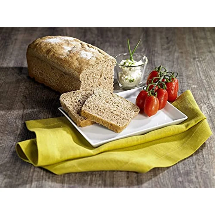 Lurch FlexiForm Kastenform, Brotbackform aus 100% BPA-freiem Platin-Silikon, 25 x 9 cm, Braun – Bild 7