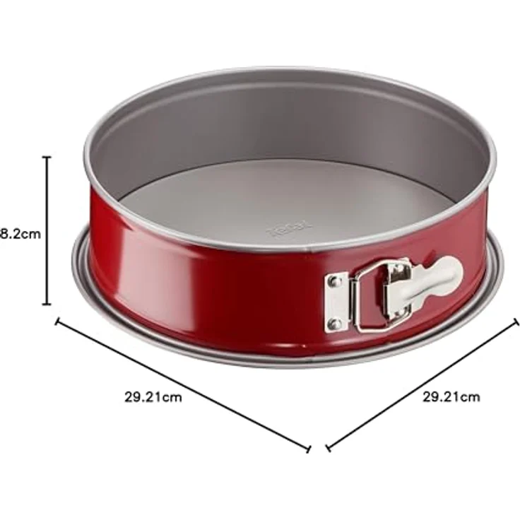 Tefal j1641414 Springform, Stahl, rot, 27 cm – Bild 4
