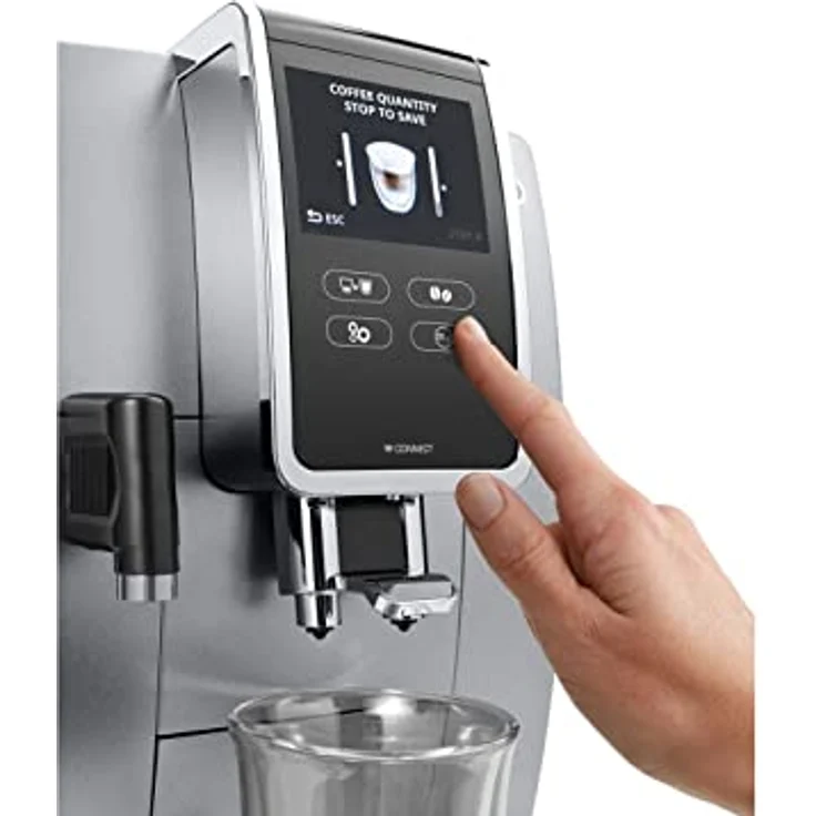 Delonghi ECAM 370.85.SB Dinamica Plus Kaffeevollautomat mit integriertem Mahlwerk schwarz – Bild 4