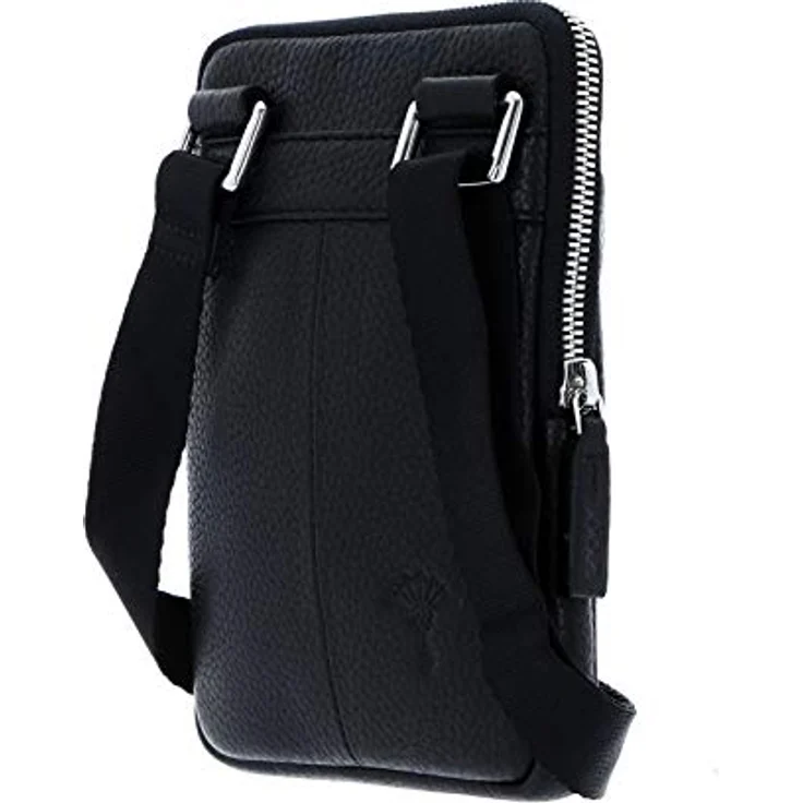Joop! Cardona Rafael Umhängetasche aus 100% Leder, schwarz, 13 cm x 2.5 cm x 18 cm – Bild 5