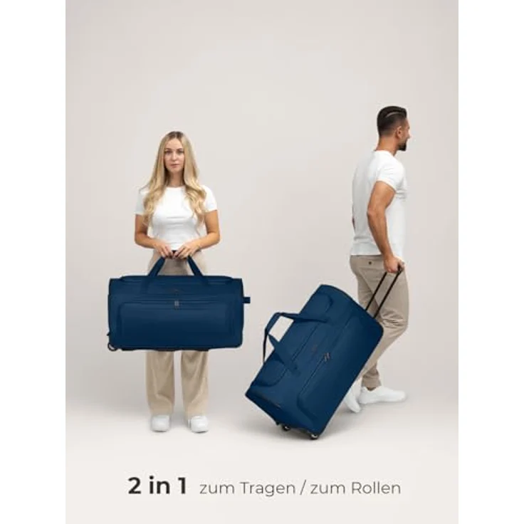 Redolz Duffle Essentials 2 Rollen Reisetasche 71 cm navy – Bild 5