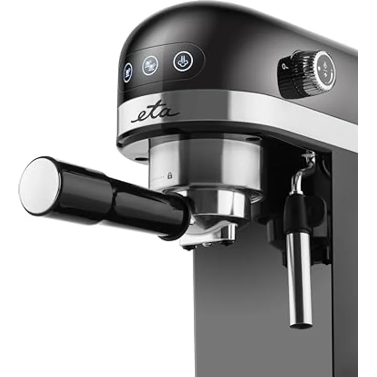ETA Espressomaschine Coffito I 1465 W I 20 Bar | Siebträger | Kaffeemaschine mit Milchaufschäumer | 1,4 Liter Wassertank | Schlankes Design – Bild 4