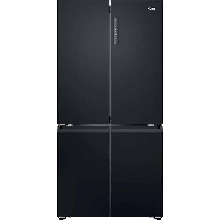 Haier CUBE90 Series3 646L Side by Side Kühlgefrierkombination, MyZonePlus, Slate Black, mit Daylight Beleuchtung und Humidity Zone Schublade