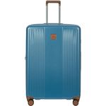 Bric's großer Hartgepäck Check-in Koffer Ferrara Serie | XL Trolley 55 x 30 x 77 cm aus Polycarbonat | 4 Doppelrollen & TSA-Schloss, sportliches Design, schwarz