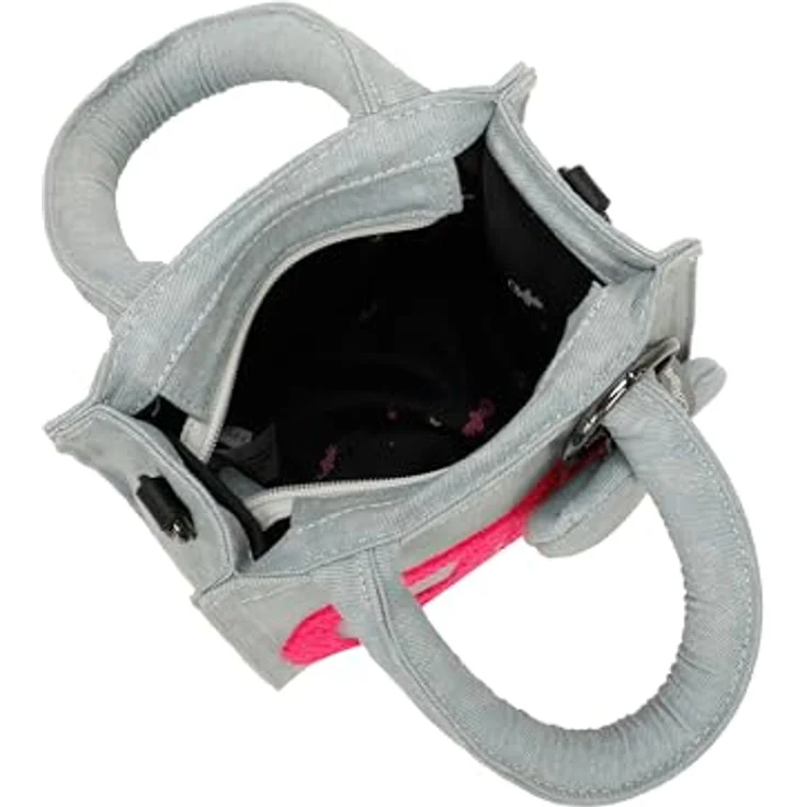 Buffalo Boxy21 Mini Bag Handtasche, 17.5 cm, pink, 30% Polyester und 70% Baumwolle – Bild 3