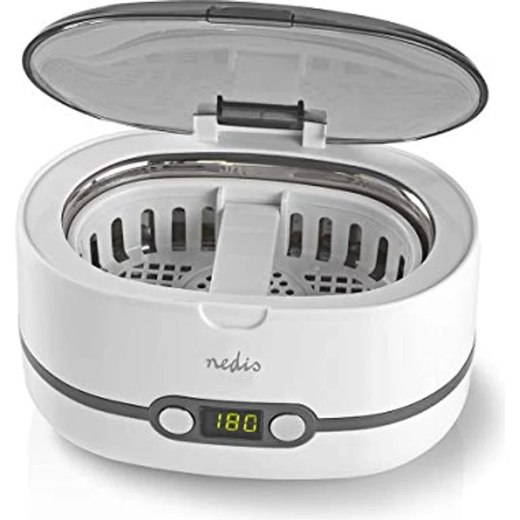Nedis Ultraschall-Schmuckreiniger, 600 ml Fassungsvermögen, Digitaler Timer – Bild 3