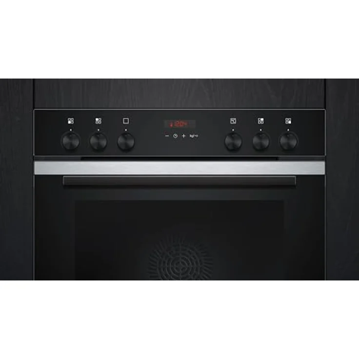 SIEMENS iQ300, Einbau-Herd, 60 x 60 cm, Edelstahl, HE273ABS4 mit 3D Heißluft – Bild 3