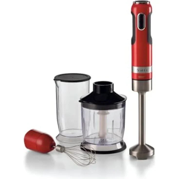 Ariete 0602/00 0,7 l Pürierstab 1000 W Rot, Leistungsstarker 1000 Watt Motor für effizientes Pürieren und Zerkleinern – Bild 2