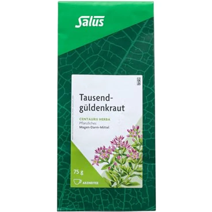 Salus Tausendgüldenkraut Arzneitee Centaurii herba, 75 g Tee für Erwachsene und Kinder ab 12 Jahren – Bild 2