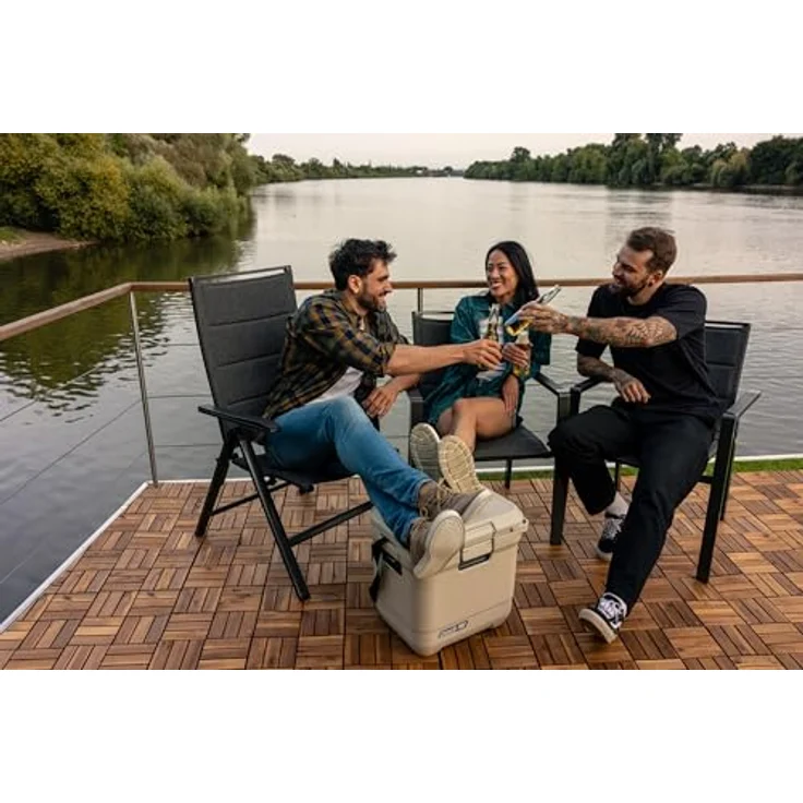 Coleman Pro 25QT Kühlbox, 24 l, robuste Isolierung, hält Eis bis zu 3 Tage kühl, weiß – Bild 8