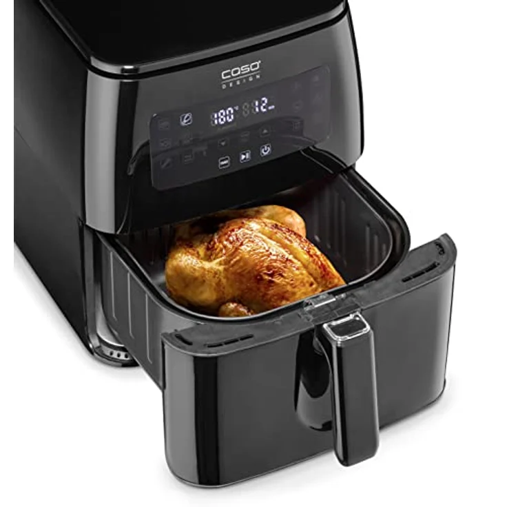 Caso AF 600 XL Heißluftfritteuse, ohne Öl, 1700W, Kunststoff, schwarz – Bild 4