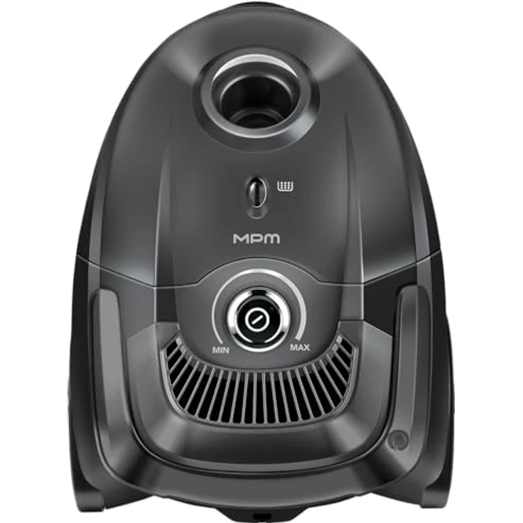 MPM MOD-52 Beutelstaubsauger, 850W mit HEPA Filter, 2L Staubbeutel, Metall Teleskoprohr, 7m Aktionsradius, Saugkraftregulierung – Bild 8