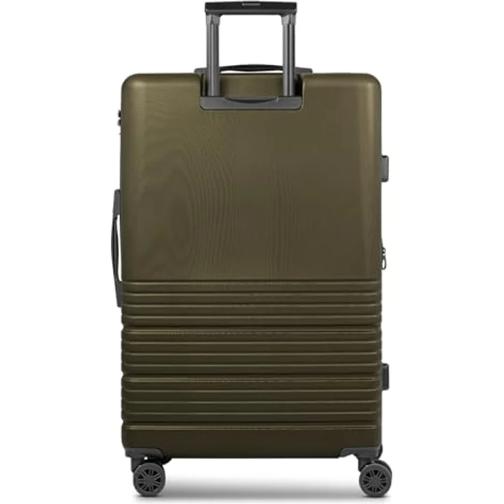 camel active Hanoi XL Trolley, großer Hartgepäck Check-in Koffer aus leichtem Polycarbonat, 99 Liter Volumen, 4 Doppelrollen & Zahlenschloss, 47 x 30 x 78 cm, für Damen und Herren – Bild 2