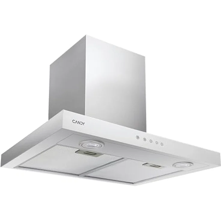 Candy CMB655XGG, 60 cm Konventionelle Dunstabzugshaube aus Edelstahl, 3 Leistungsstufen, geeignet für Abluft- und Umluftbetrieb mit LED-Beleuchtung – Bild 2