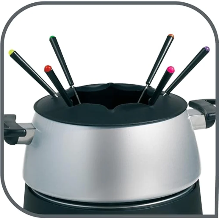 Tefal EF 3000.10 Fondue-Set, 6 Fonduegabeln, 1200 Watt – Bild 4