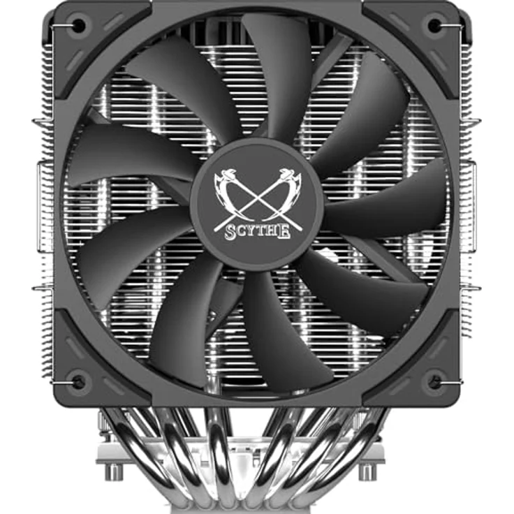 Scythe Fuma 3 CPU Air Cooler, Dual Tower, Black Top Cover for Intel LGA1700, LGA1151, AMD AM5/Ryzen 120mm – Bild 4