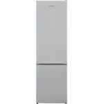 Daewoo Kühl-Gefrierkombination FKF279DSN0DE / Breite 54 cm/Kühlteil 204 L/Gefrierteil 75 L/Silber