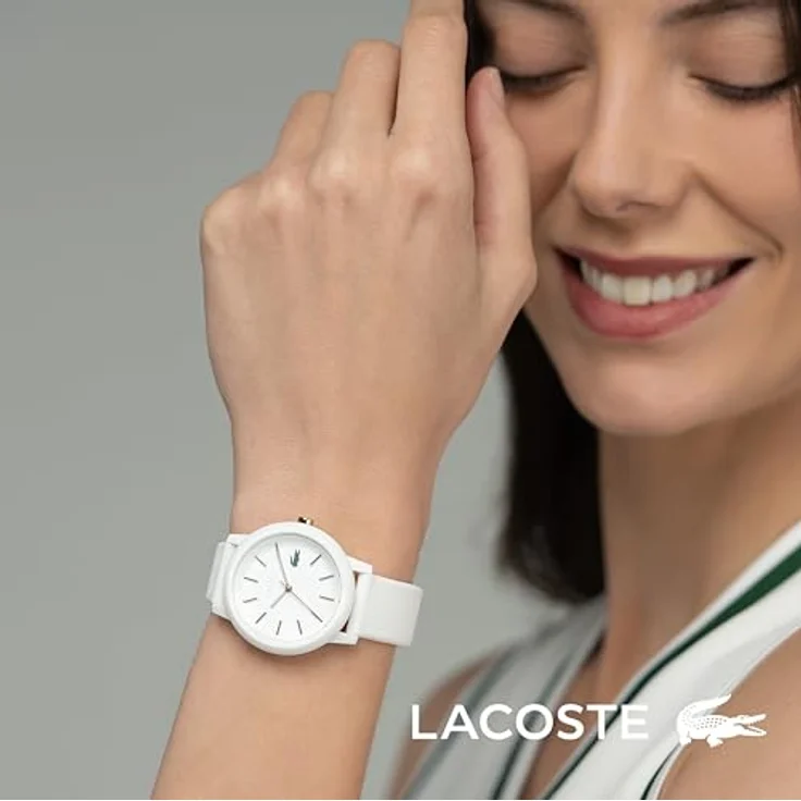 Lacoste Armbanduhr Damen Quarz Sport 2001211, Quarzuhr, 36 mm, weiß – Bild 5