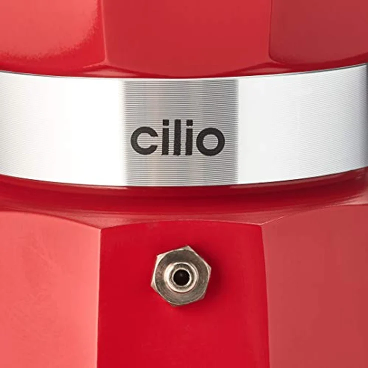 Cilio Classico, Espressokanne, Rot – Bild 5