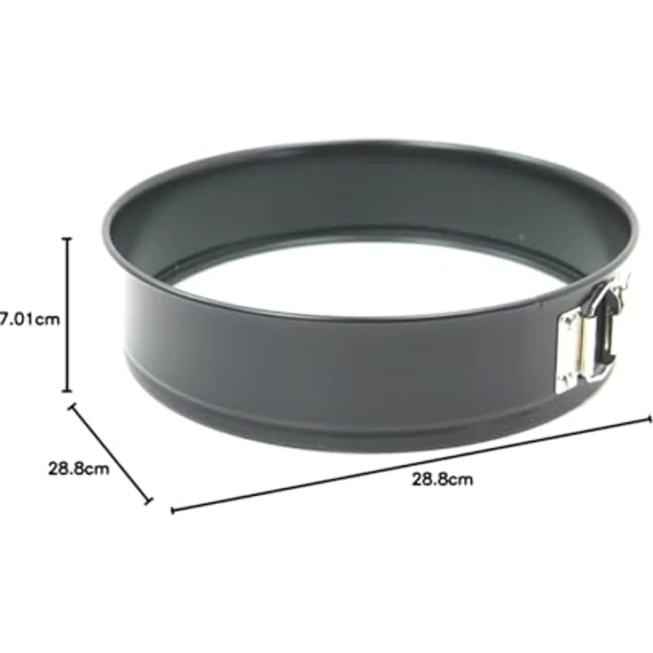 Kaiser Inspiration Springform mit Glas-Hebeboden 28 cm rund, Flachboden, schnittfest, auslaufsicher, antihaftbeschichtet, servierfertig – Bild 5