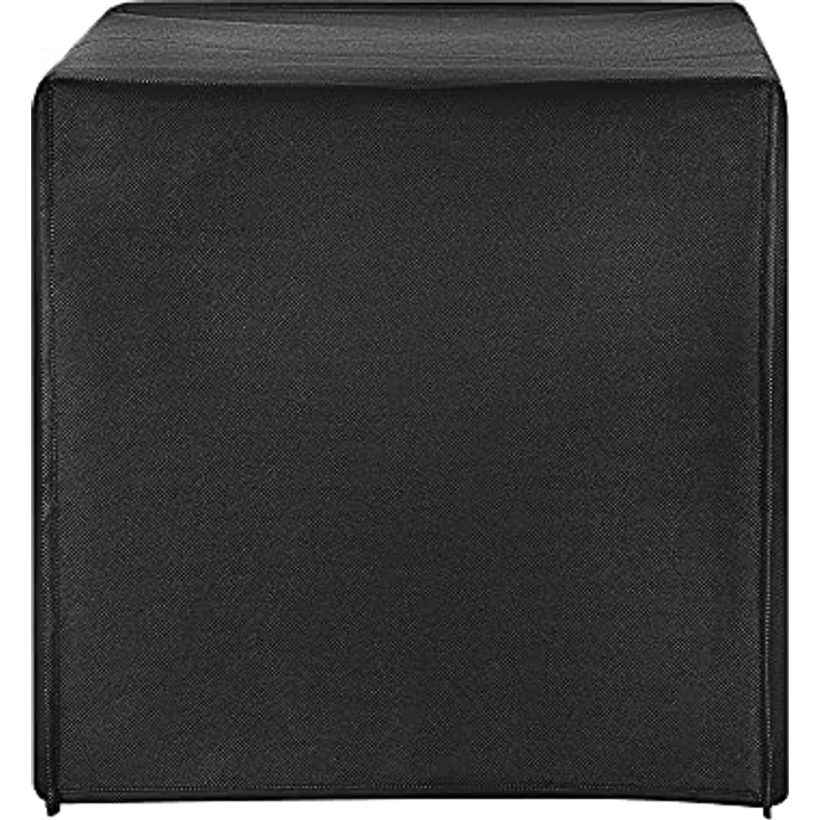 kwmobile Hülle kompatibel mit Thermomix TM5 / TM6 - Küchenmaschine Staubschutz Abdeckhaube - Staubhaube in Schwarz – Bild 4